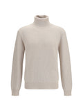 Light Beige Knitted Sweater 1