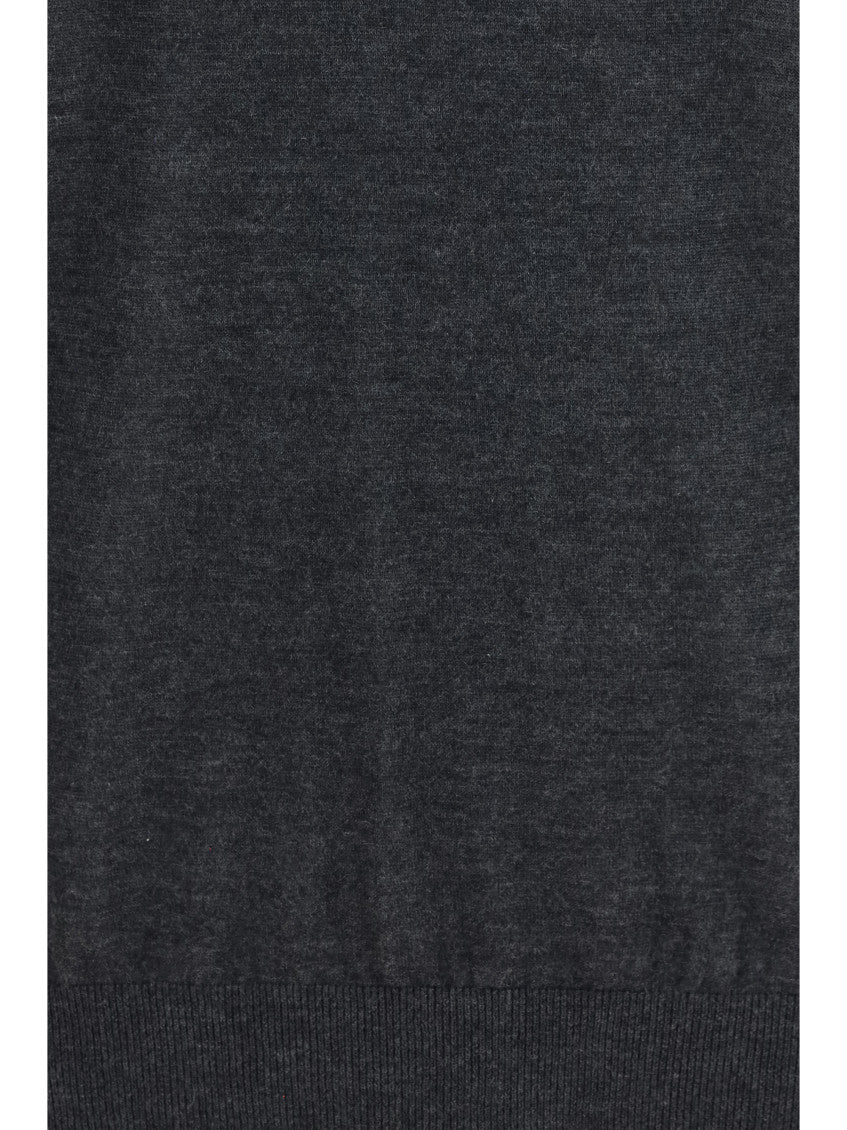 Dark Grey Knitted Sweater 3