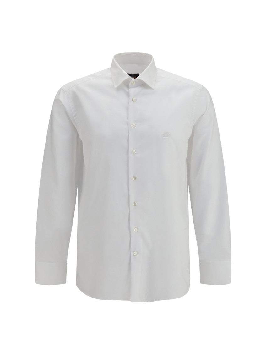 White Regular Logo Shirt 1