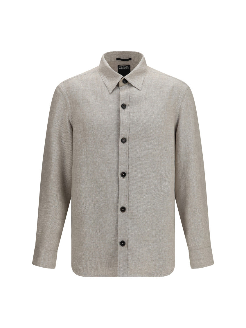 Grey Regular Overshirt 1