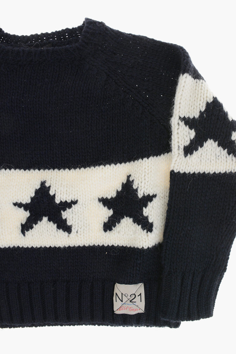 Boys Black Graphic Sweaters 3
