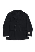 Girls Black Stripes Blazers 1