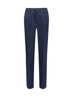 Blue Slim Mid Rise Jeans 1