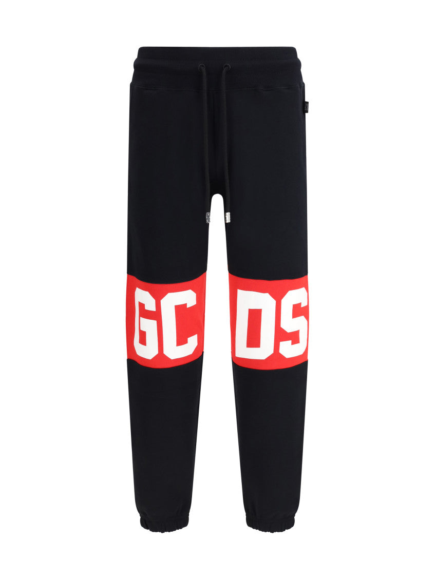 Black Regular Logo Joggers 1