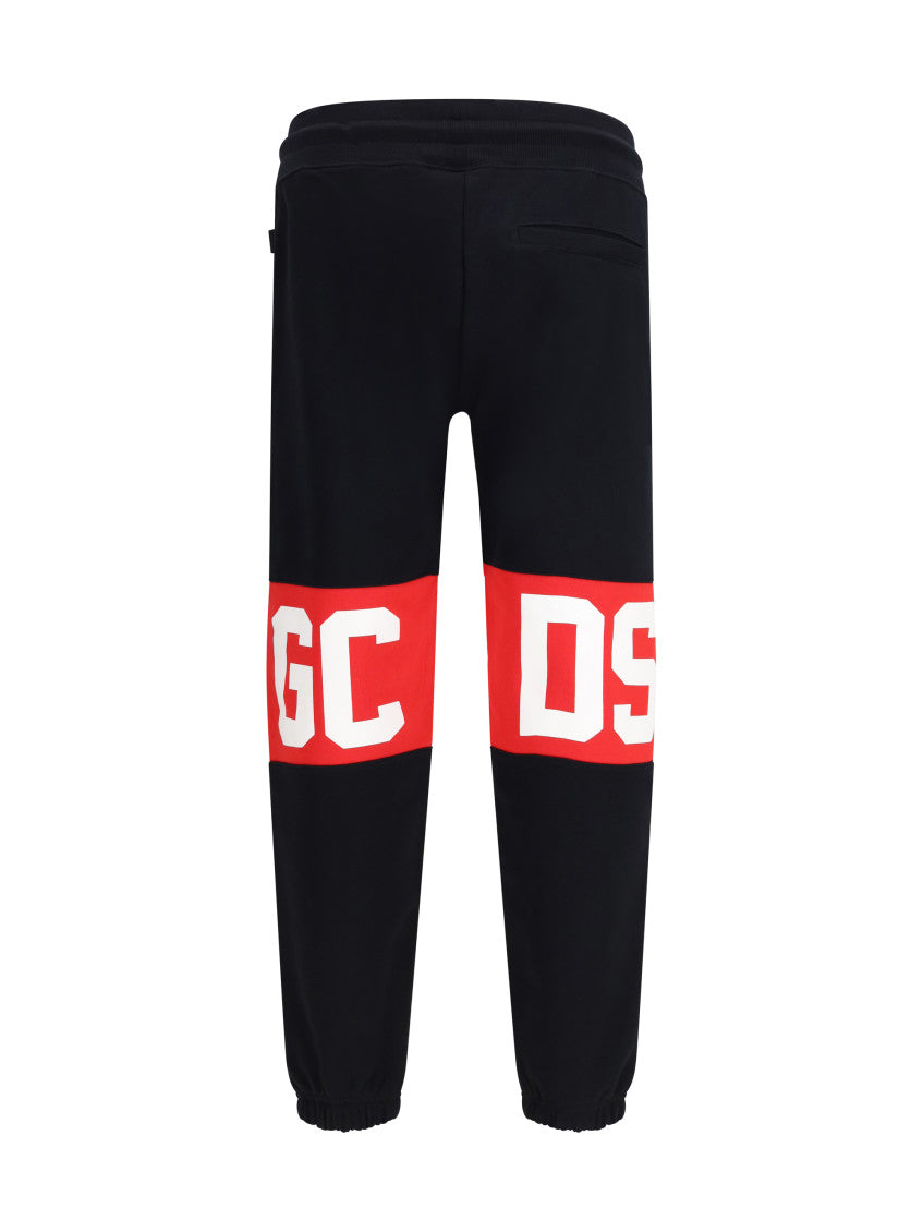 Black Regular Logo Joggers 2