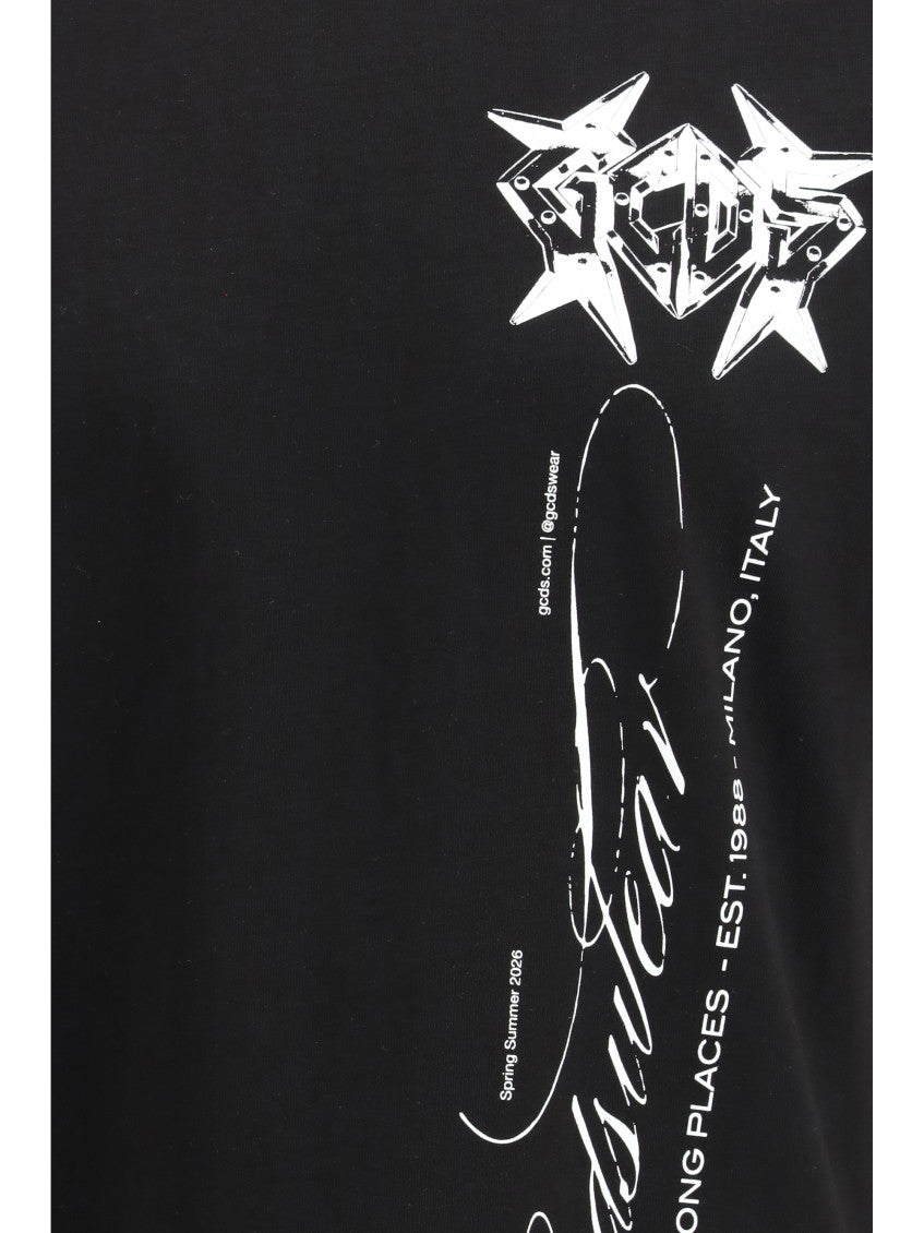 Black Crew Neck T-Shirt 3