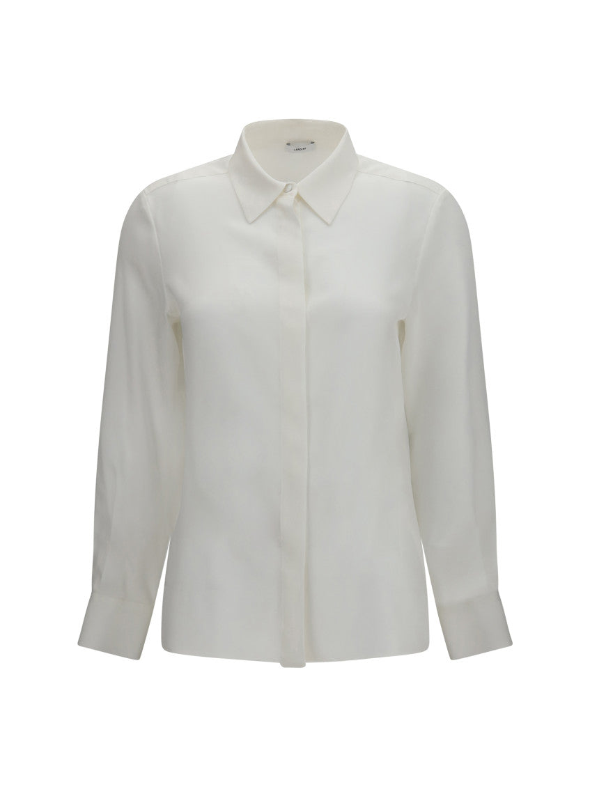 White Regular Solid Shirt 1