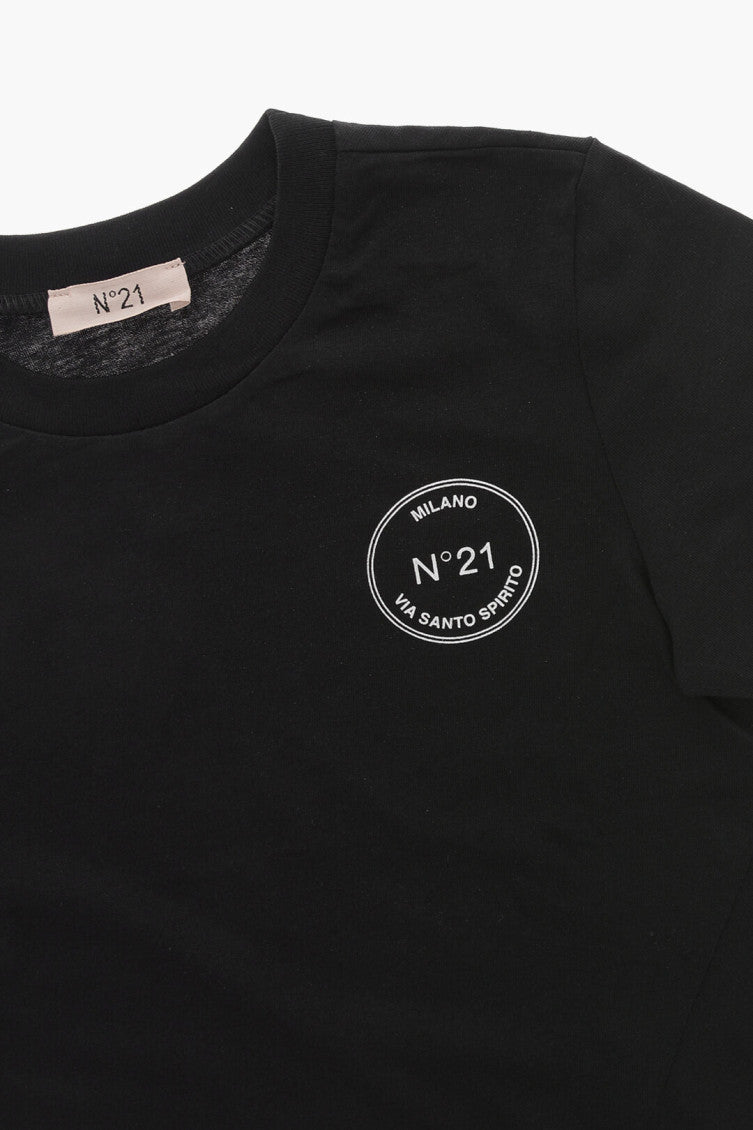 Girls Black Logo T-Shirt 2