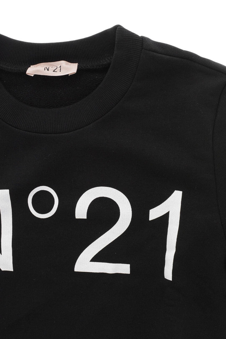 Girls Black Logo Sweatshirt 3