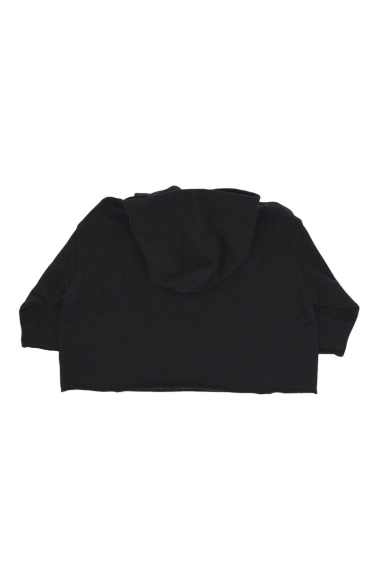 Girls Black Graphic Hoodie 2
