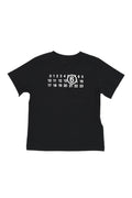 Girls Black Graphic T-Shirt 1