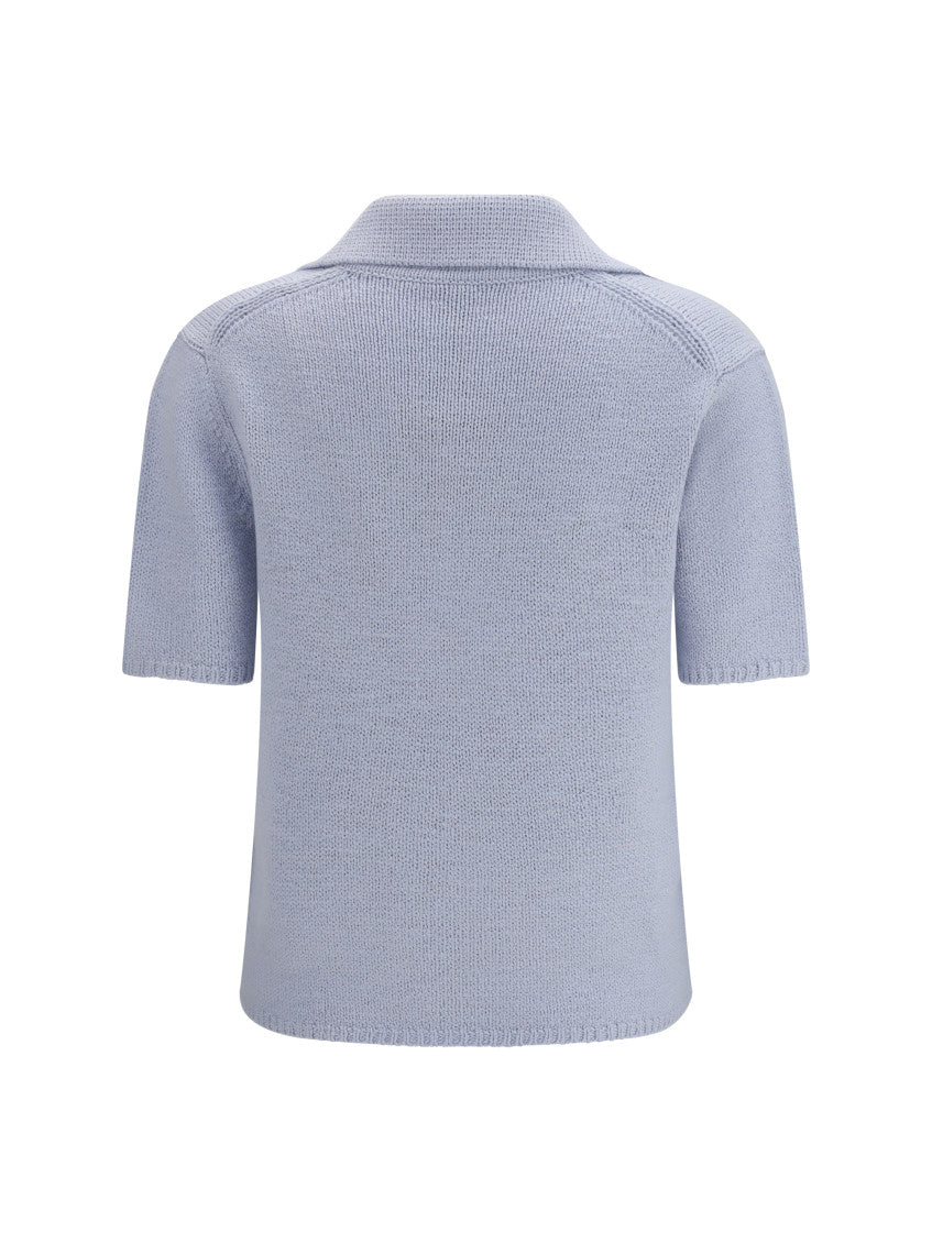Light Blue Solid Polo 2
