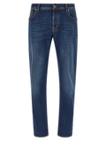Blue Mid Rise Jeans 1