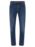 Blue Mid Rise Jeans 1