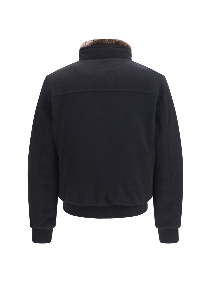 Black Regular Bomber Jacket 2