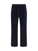 Blue Drawstring Joggers 1