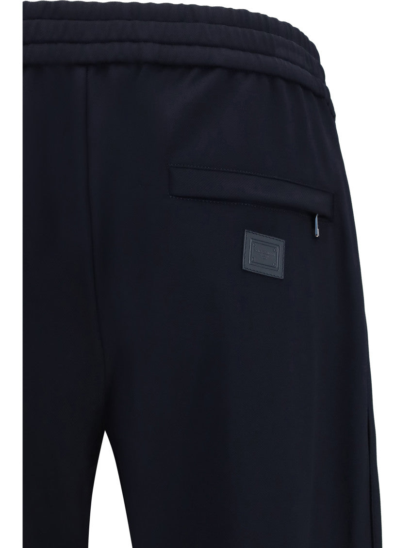 Blue Drawstring Joggers 3