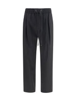 Black Drawstring Joggers 1