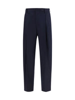 Dark Blue Flannel Pants 1