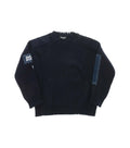 Boys Navy Blue Logo Sweaters 1