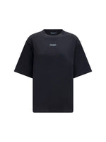 Black Logo Crew Neck T-Shirt 1