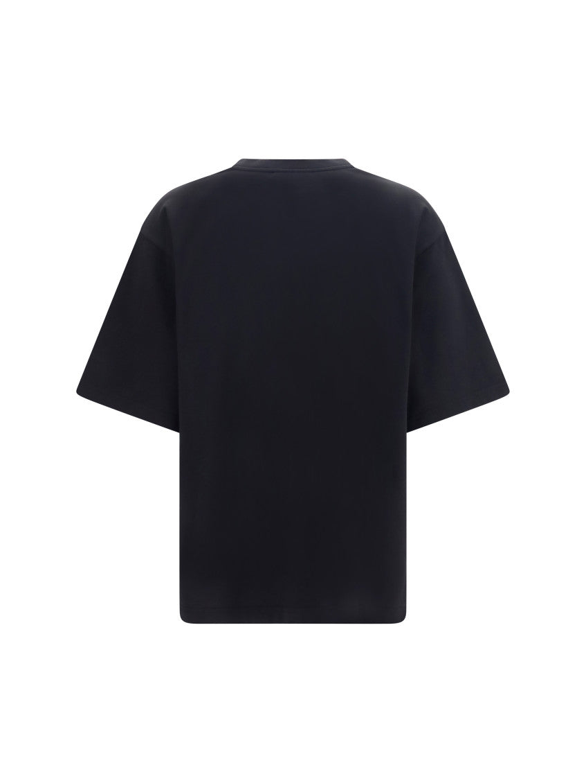 Black Logo Crew Neck T-Shirt 2