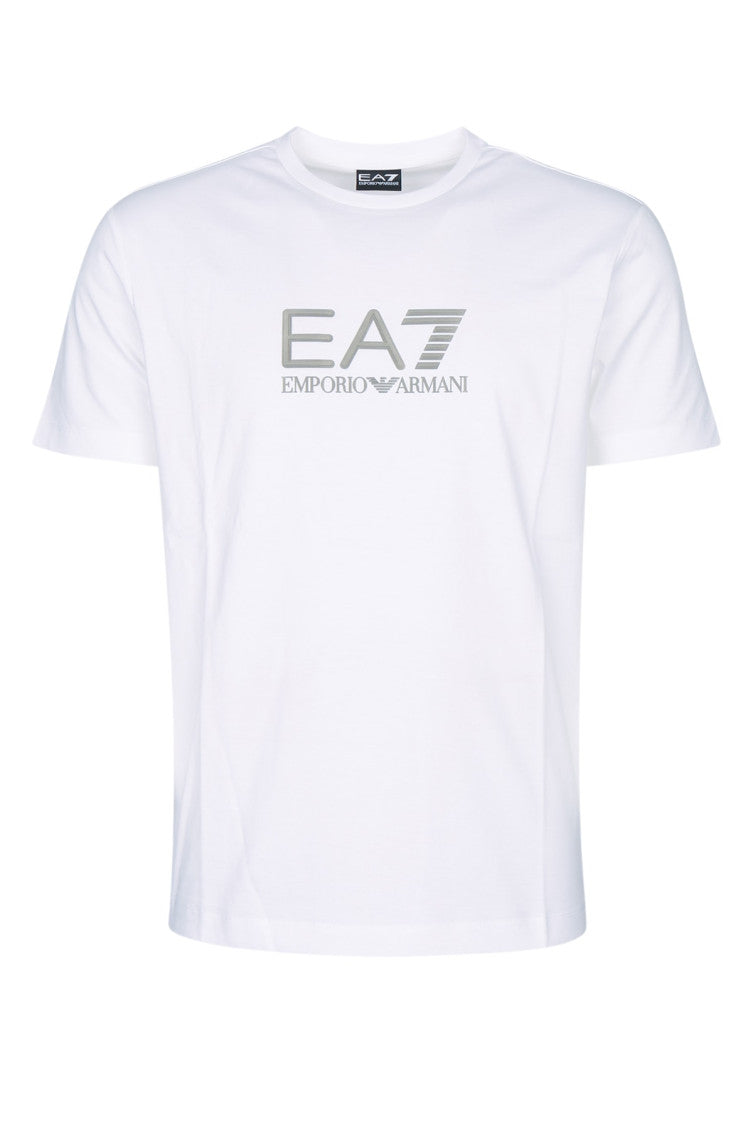 White Crew Neck T-Shirt 1