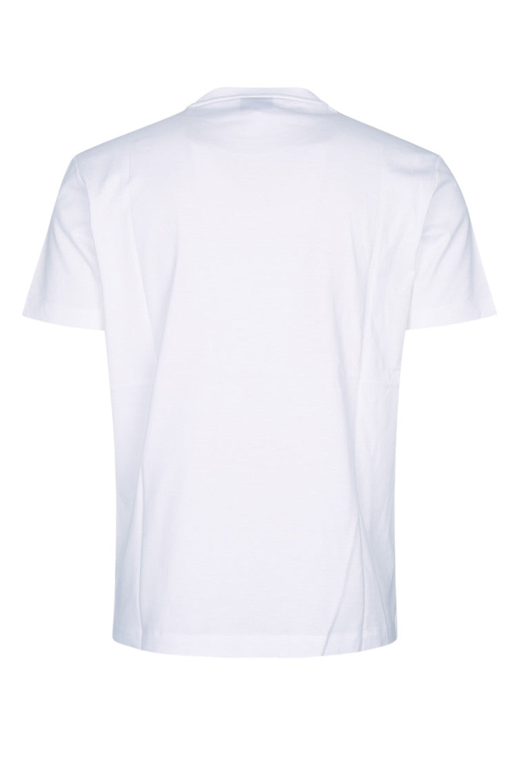 White Crew Neck T-Shirt 2