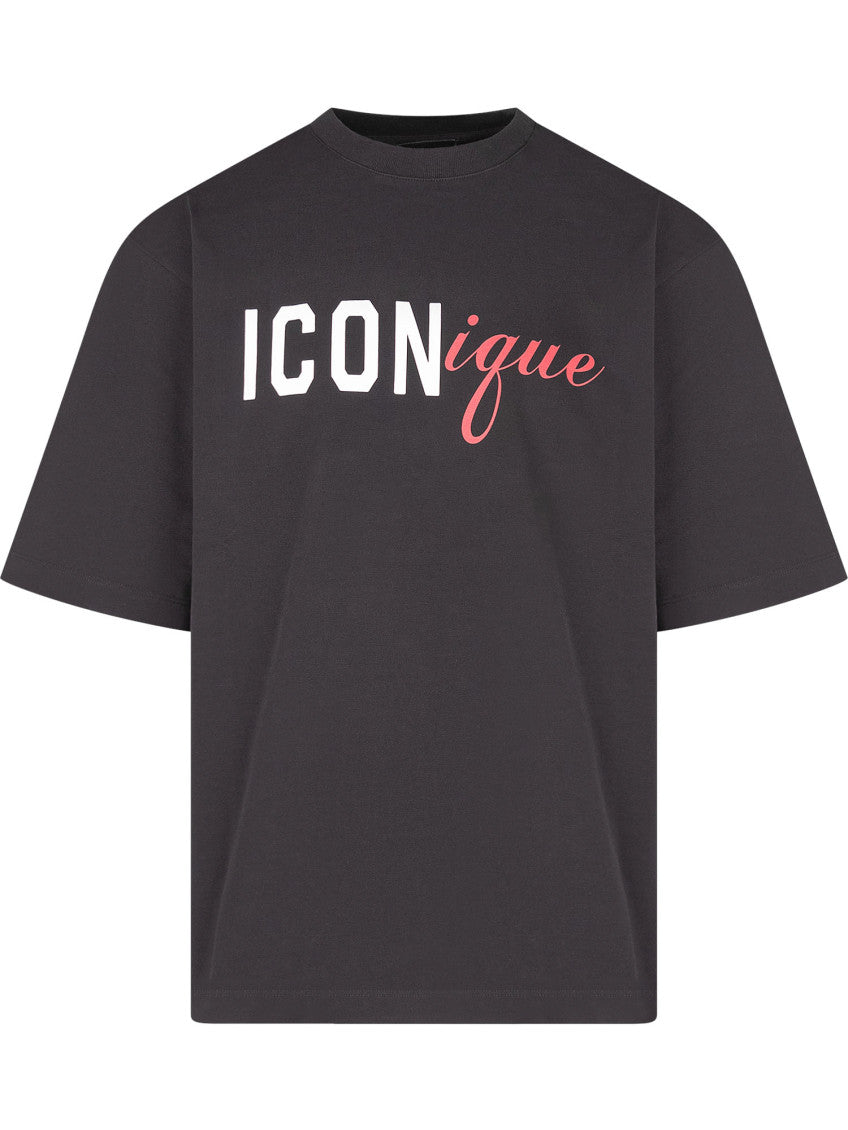 Black Crew Neck T-Shirt 1
