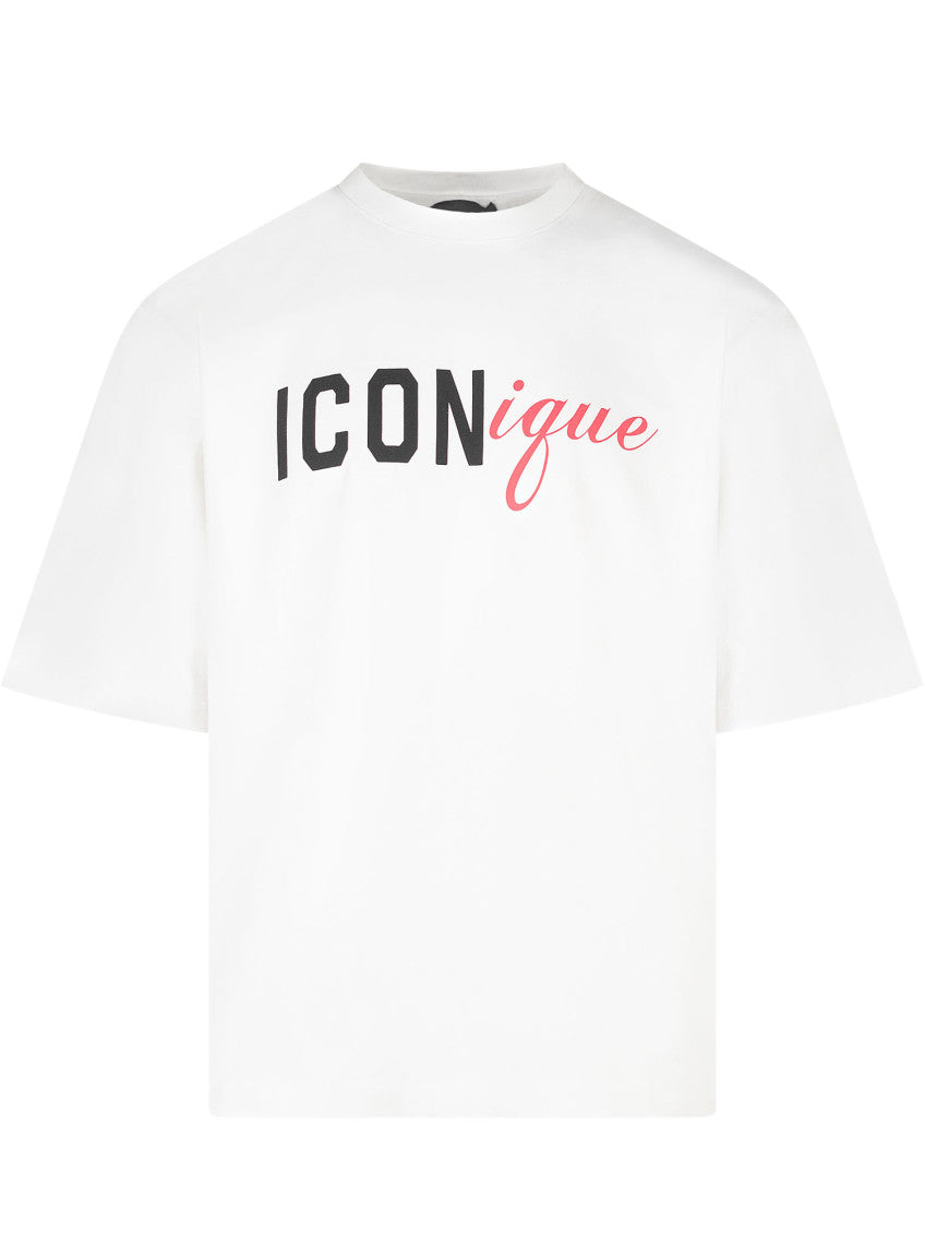 White Crew Neck T-Shirt 1