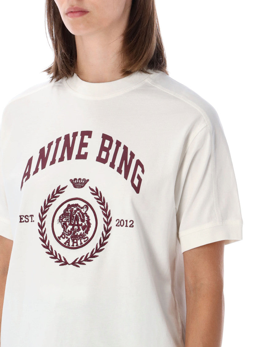 White Crew Neck T-Shirt 3