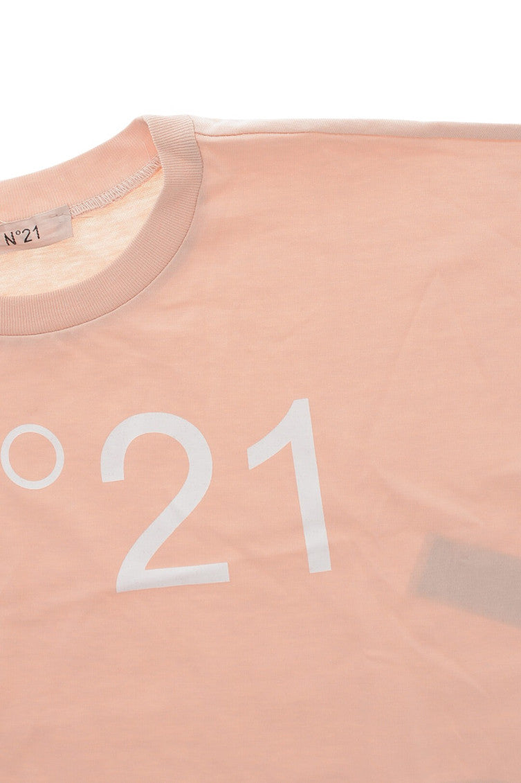Girls Peach Logo T-Shirt 3