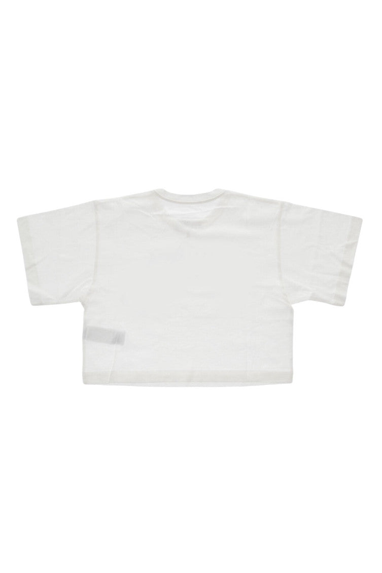 Girls White Logo T-Shirt 3