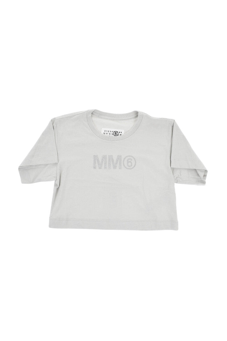 Girls Grey Logo T-Shirt 1