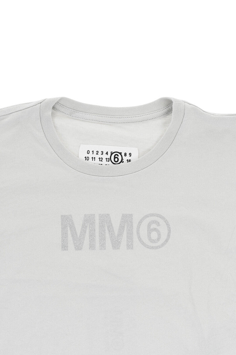 Girls Grey Logo T-Shirt 3