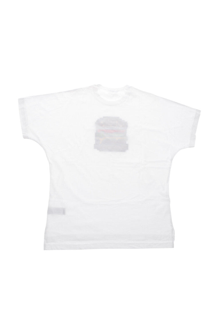 Boys White Graphic T-Shirt 2