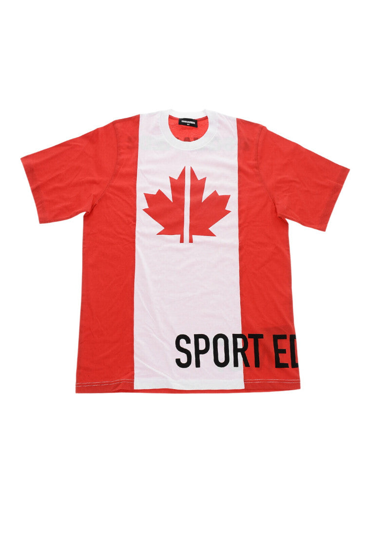 Boys Red Graphic T-Shirt 1