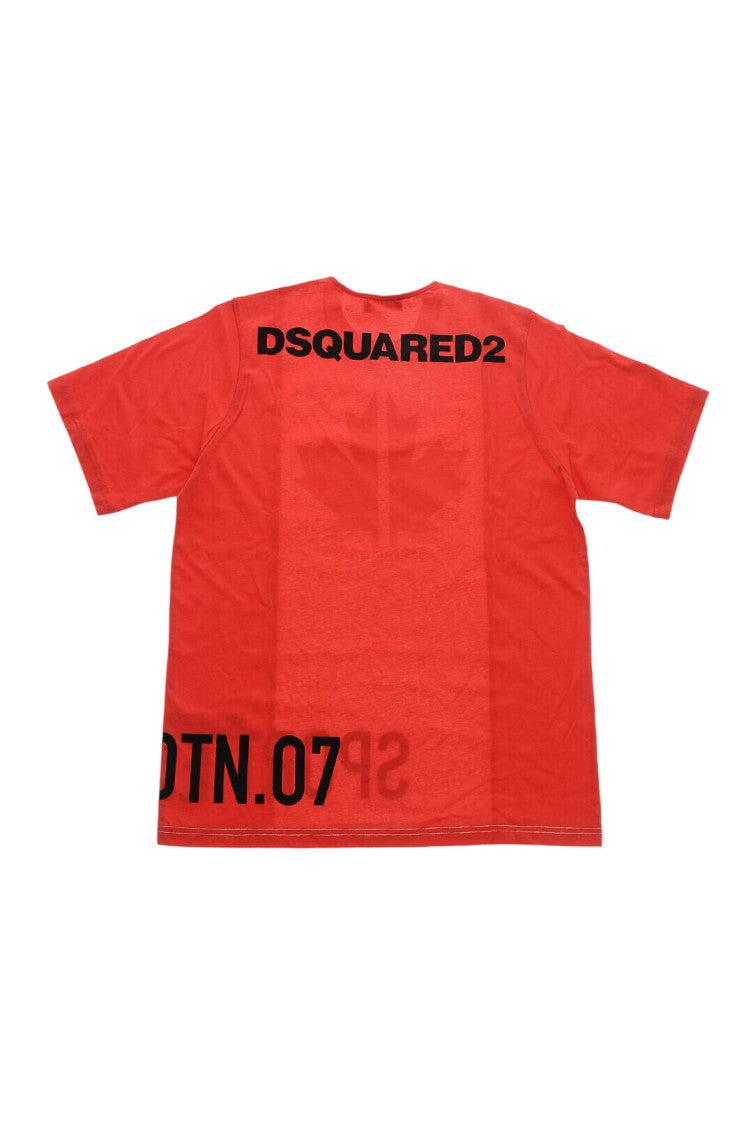 Boys Red Graphic T-Shirt 2