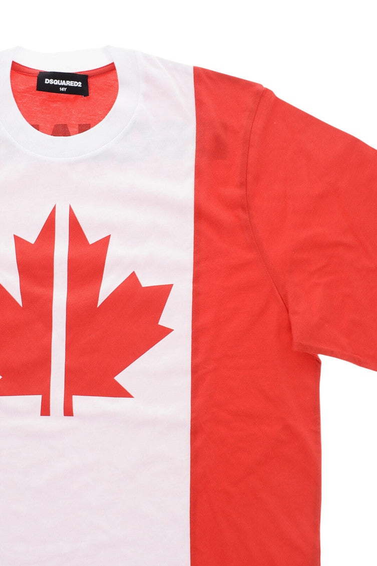 Boys Red Graphic T-Shirt 3