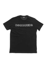 Boys Black Logo T-Shirt 1