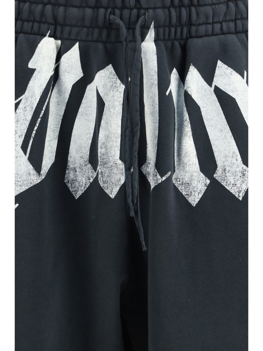 Black Drawstring Track Pants 3