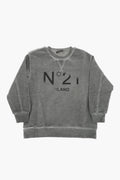 Boys Grey Logo Sweatshirts 1