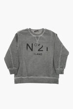 Boys Grey Logo Sweatshirts 1