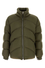 Green Mock Collar Jacket 1