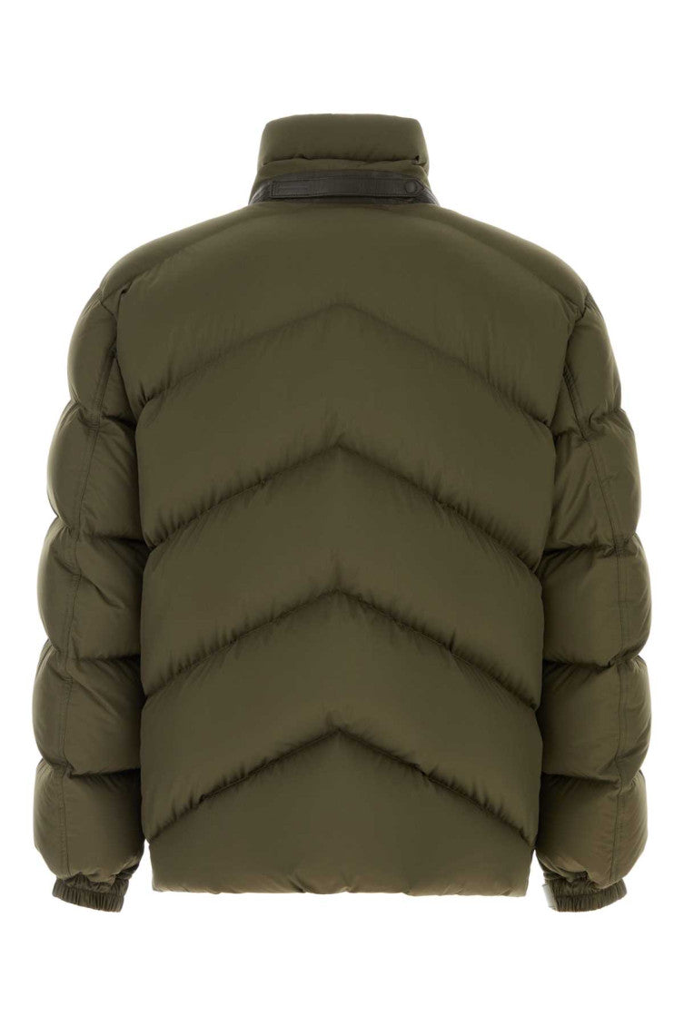Green Mock Collar Jacket 2