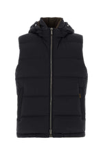 Dark Blue Hood Jacket 1