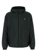 Dark Green Hood Jacket 1