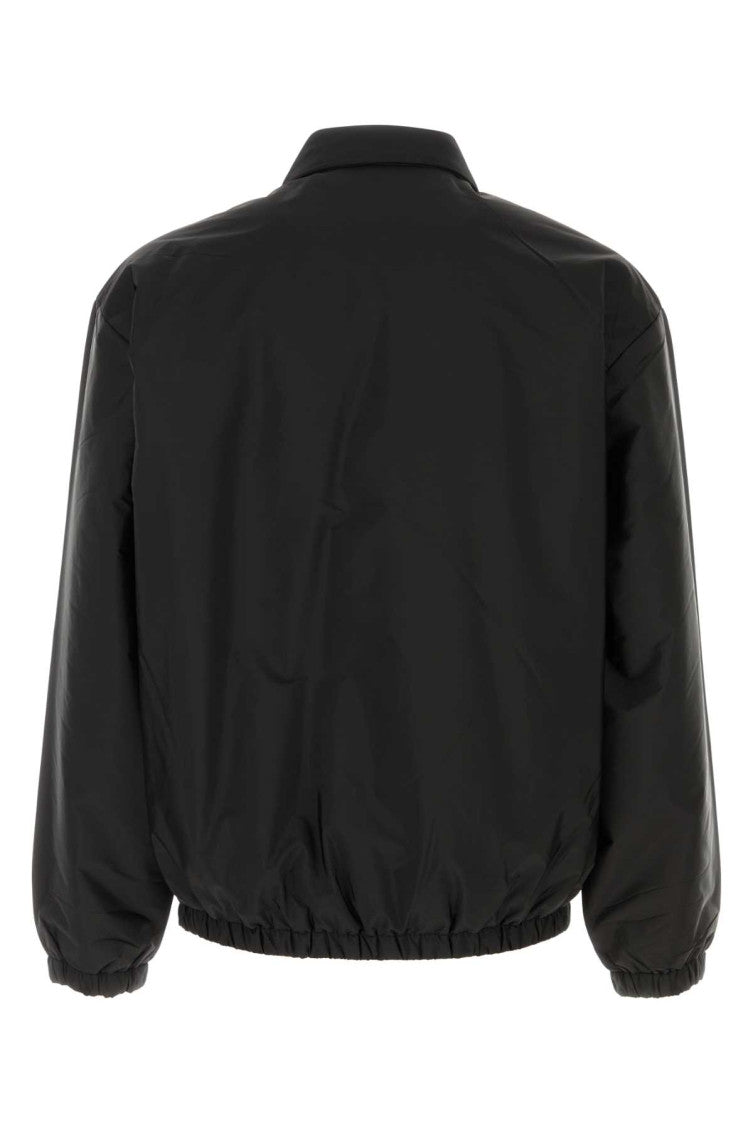 Black Shirt Collar Jacket 2