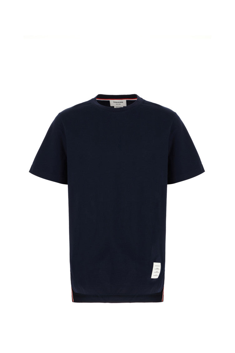 Navy Blue Crew Neck T-Shirt 1