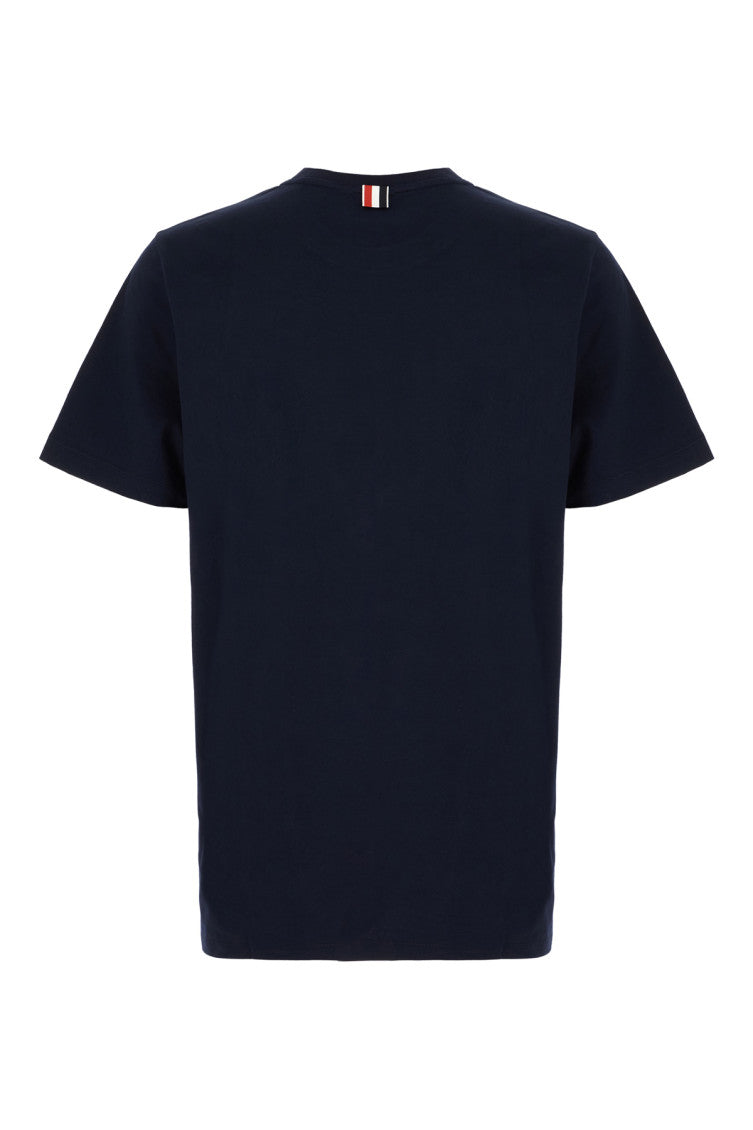 Navy Blue Crew Neck T-Shirt 2